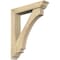 Ekena Millwork Imperial Traditional Rough Sawn Bracket w/ Offset Brace, Douglas Fir, 6"W x 30"D x 36"H BKT0604X30X36IMP01RDF - alternate 1